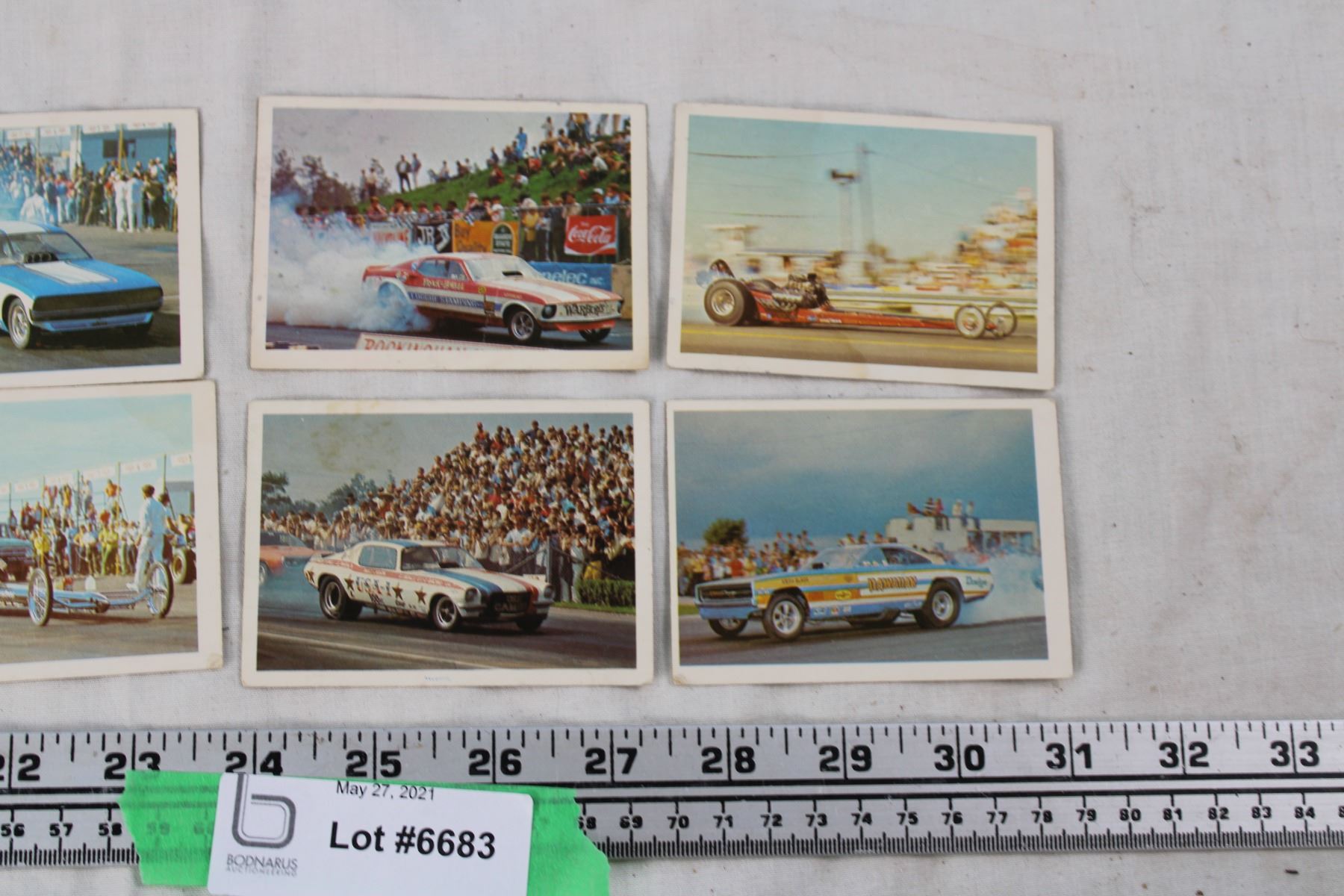 Vintage Fleer Drag Racing Cards (8)
