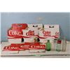 Image 1 : Vintage Coke and Diet Coke Cardboard Cartoons, Starlite Bottle Pepsi and Coke Bottles