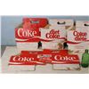 Image 2 : Vintage Coke and Diet Coke Cardboard Cartoons, Starlite Bottle Pepsi and Coke Bottles