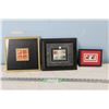 Image 1 : (3X THE MONEY) Framed Stamps