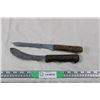 Image 1 : (2) Vintage Butchering Knives Premier, Weck & Muller