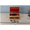 Image 1 : Vintage Jewelry Box with Vintage Jewelry
