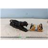Image 1 : Jaguar Ornament Plus Dog Book Ends