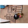 Image 1 : Plant Stand, Decorative Paddle, Metal Gate, Wooden Spools
