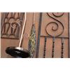 Image 3 : Plant Stand, Decorative Paddle, Metal Gate, Wooden Spools