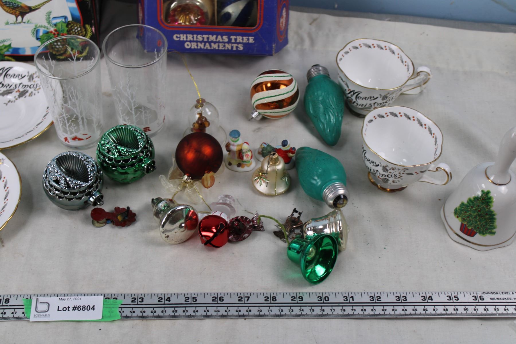 Vintage Christmas Ornament, Christmas Related, Collector Tin Bodnarus