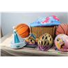 Image 3 : Lot of Kids Helmets, Balls and Etc