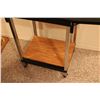 Image 2 : Folding Table on Wheels 3ft x 15" Open 27" High