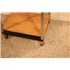 Image 3 : Folding Table on Wheels 3ft x 15" Open 27" High