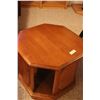 Image 2 : Octagon Shape End Table 23.5" x 25.5"