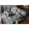 Image 1 : (2X THE MONEY) Floral Couch and Loveseat with Pillows