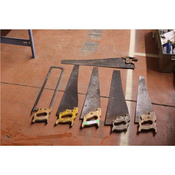 6 Hand Saws