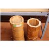 Image 2 : 2 Wooden Table Legs (22", 23 3/4" High)