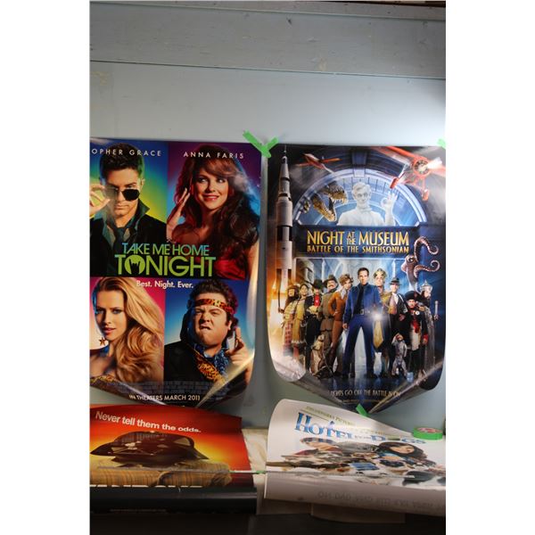 (2X THE MONEY) Movie Posters (Total 4) Hotel For Dogs, Night At The Museum, Etc