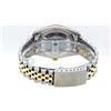Image 5 : Rolex Mens 2 Tone Blue Vignette Diamond 36MM Datejust Wriswatch