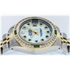 Image 4 : Rolex Ladies 2 Tone MOP Emerald & Channel Set 26MM Datejust Wristwatch