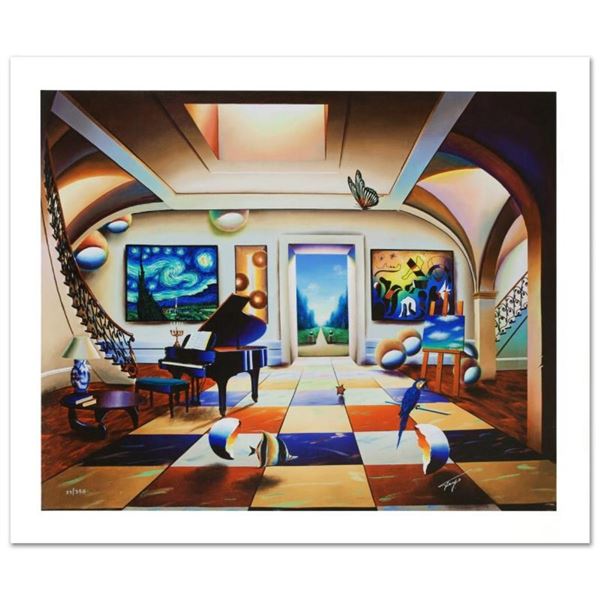 "Elegant Music" Limited Edition Giclee on Canvas by Ferjo, Numbered and Hand Sig