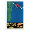 Image 1 : RE Society, "Campionats de Catalunya" Hand Pulled Lithograph, Image Originally b