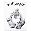 Image 1 : Padhia Avocado, "Gangsta Buddha" Limited Edition Silkscreen, Numbered and Hand S