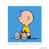 Image 1 : Peanuts, "Charlie Brown: Blue" Hand Numbered Limited Edition Fine Art Print with