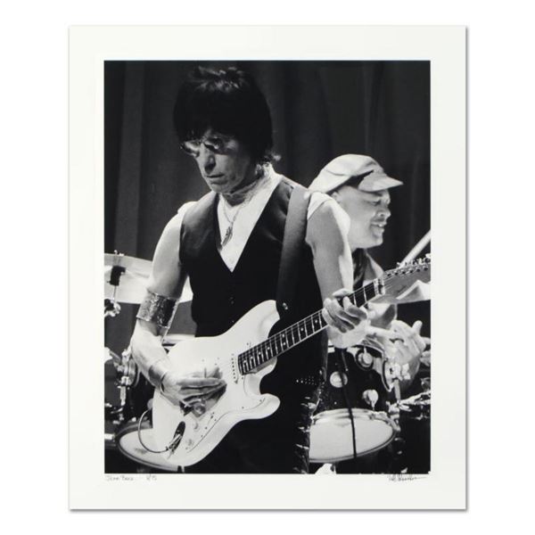 Rob Shanahan, "Jeff Beck" Hand Signed Limited Edition Giclee with Certificate of