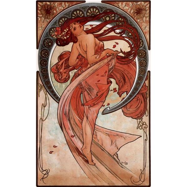 Alphonse Mucha - Dance