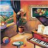 Image 2 : Oleg Nikulov, "Piano with Countryside View" Hand Signed Limited Edition Giclee o