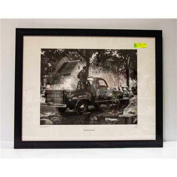 "STUDEBAKER SERMON" 1989 FRANK FROST 30X25