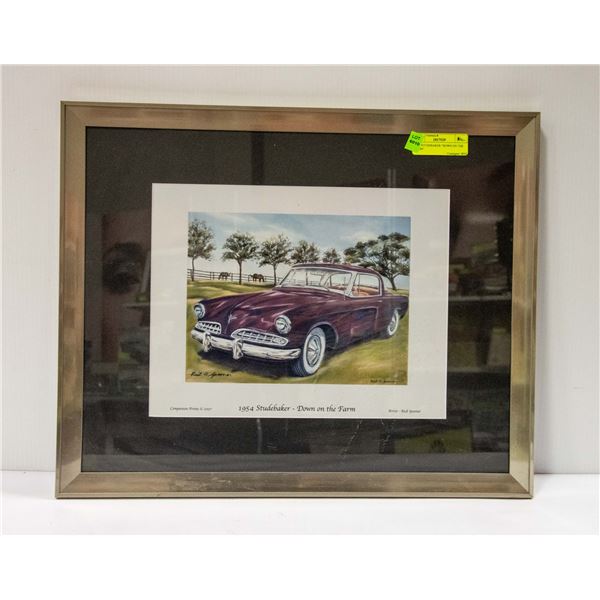 1954 STUDEBAKER "DOWN ON THE FARM" 22X18