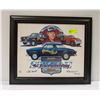 Image 1 : "CHICKEN HAWK" DRAG CAR SIGNED POSTER