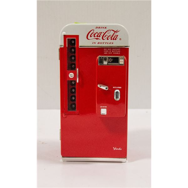 OPENING DIECAST COCA-COLA SINGING FRIDGE REPLICA