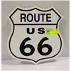 Image 1 : ROUTE 66 TIN SIGN