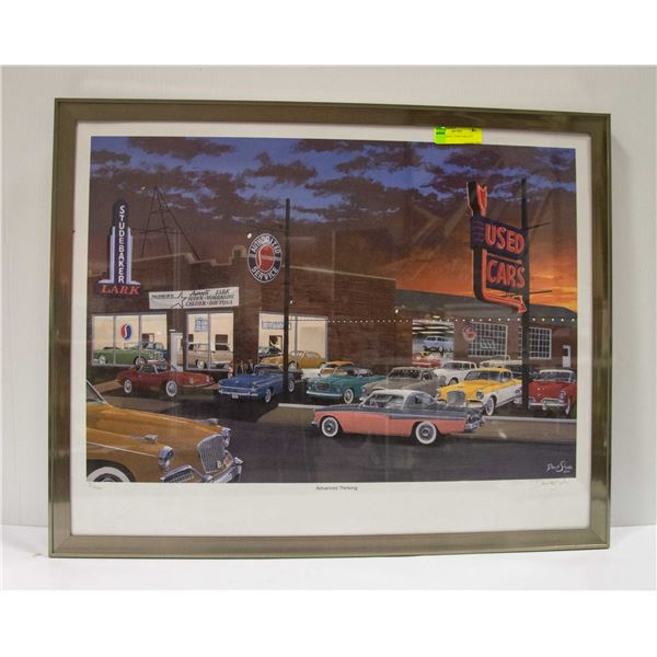 STUDEBAKER "ADVANCED THINKING 30X24