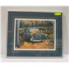 Image 1 : 1952 STUDEBAKER ABANDONED IN LEAVE SIGNED PICTURE