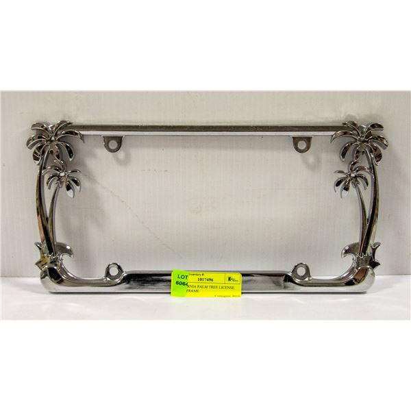 CALIFORNIA PALM TREE LICENSE PLATE FRAME