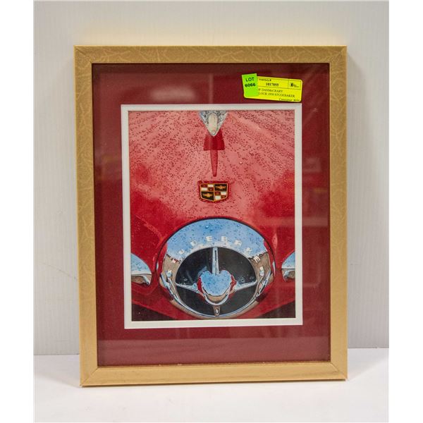 PHOTO OF DANMcCRARY WATERCLOUR 1950 STUDEBAKER