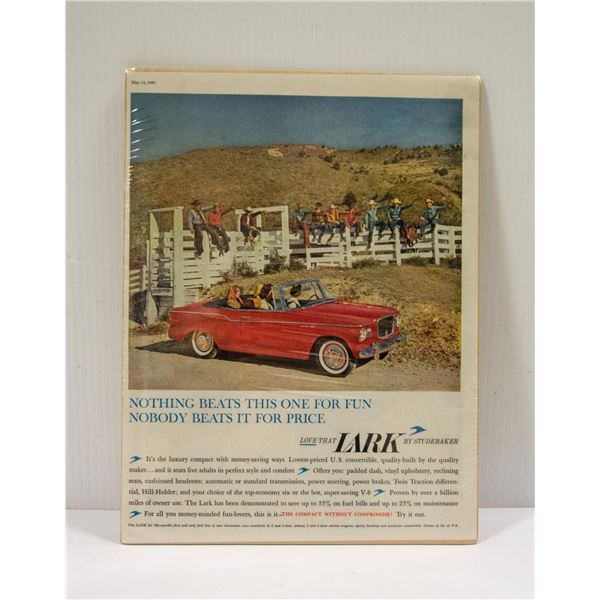 1960 LARK CONVERTIBLE AD
