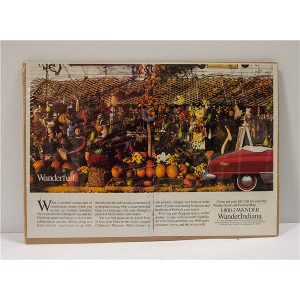 "WANDER INDIANA" STUDEBAKER AD