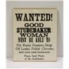 Image 1 : WANTED STUDEBAKER WOMAN