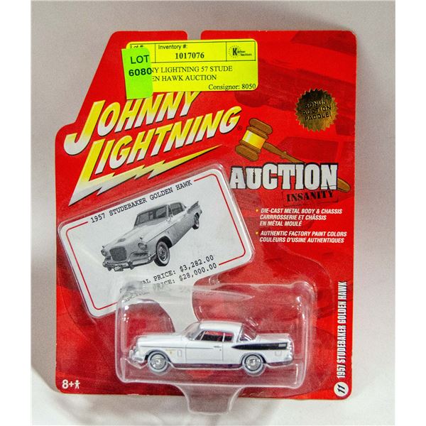 JOHNNY LIGHTNING 57 STUDE GOLDEN HAWK AUCTION