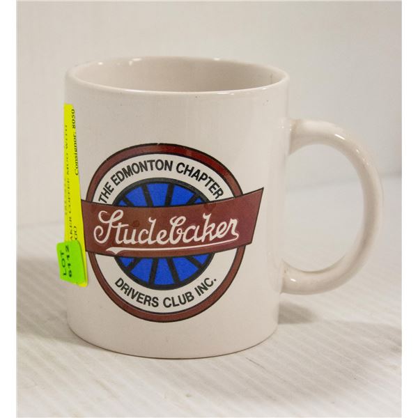 STUDEBAKER COFFEE MUG WITH CLUB LOGO