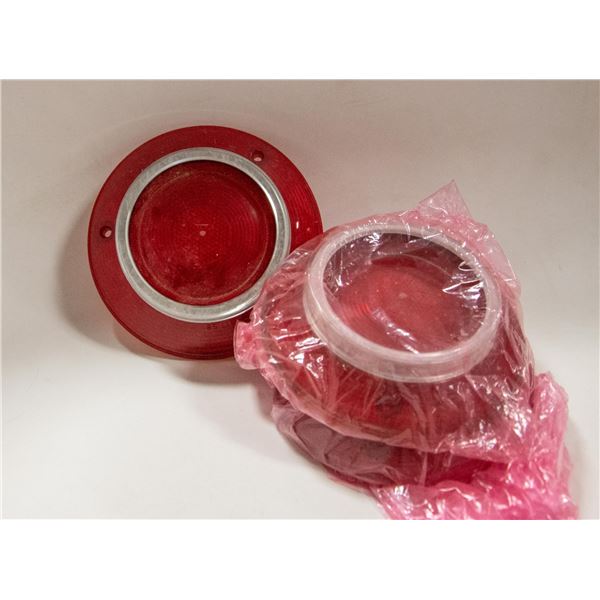 THREE 1962 LARK TAILLIGHT LENSES
