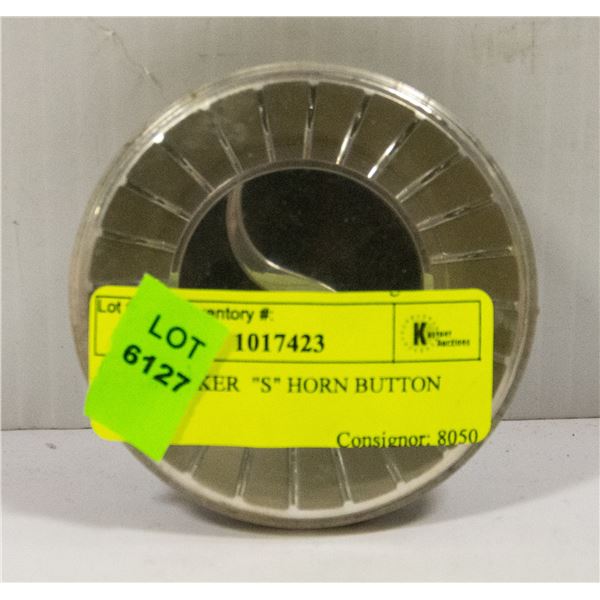 STUDEBAKER  "S" HORN BUTTON