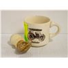 Image 1 : STUDEBAKER SHAVING MUG AND BRUSH