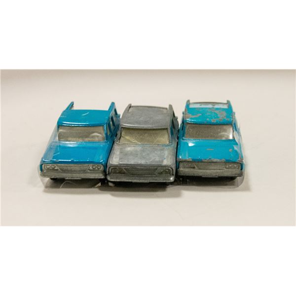 THREE OF 1964 STUDEBAKER WAGONAIRE 1:43