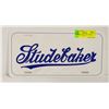 Image 1 : STUDEBAKER PLASTIC LICENSE PLATE