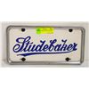 Image 1 : STUDEBAKER PLASTIC PLATE AND FRAME