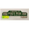 Image 1 : PIKES PEAK PLATE TOPPER