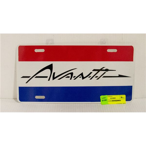AVANTI PLATE FRAME (USED)