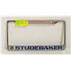 Image 1 : STUDEBAKER LICENSE PLATE FRAME (USED)